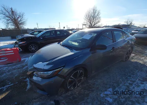 2023 Nissan Sentra Sr Xtronic Cvt z USA, uszkodzony, nr VIN 3N1AB8DV7PY327498